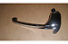 Türgirff innen verchromt, vorne links, langer Hebel, schwarz, 90 mm